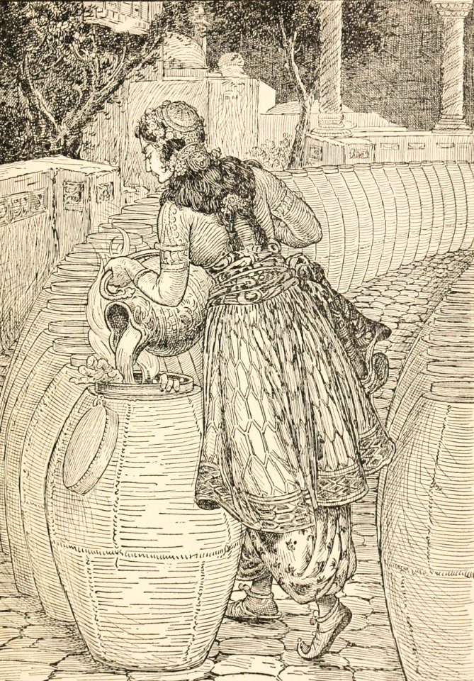 Morgiana Poured Boiling Oil