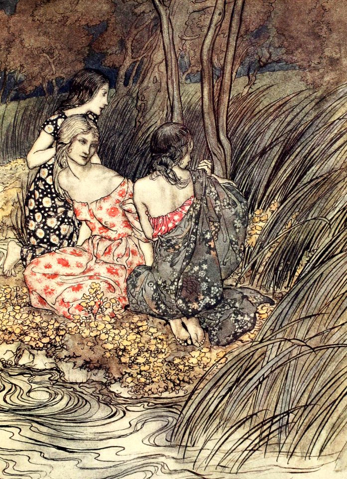 Flowery-Kirtled Naiades