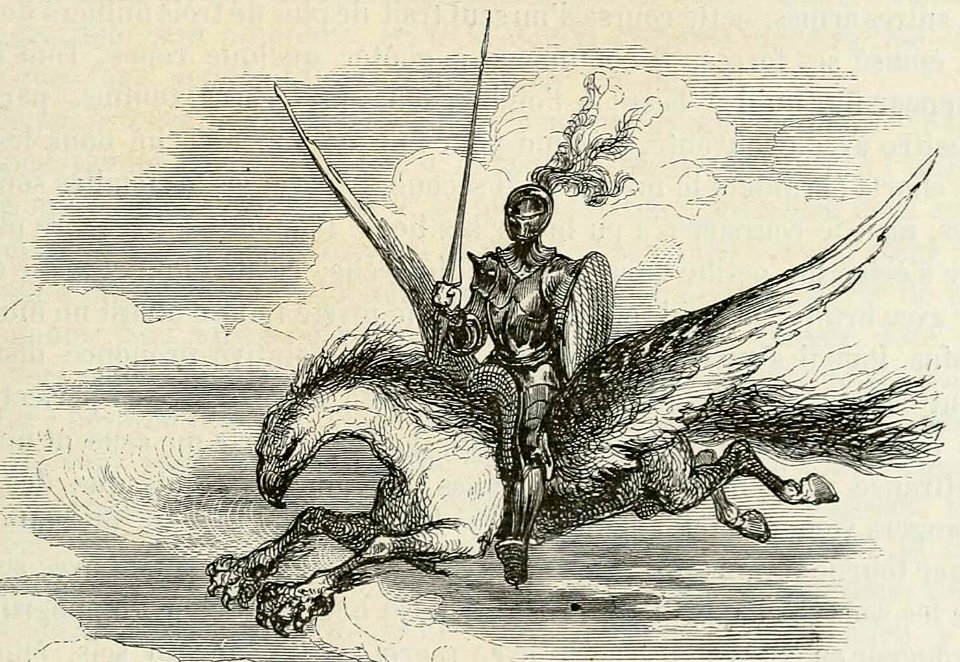 Flying Hippogriff
