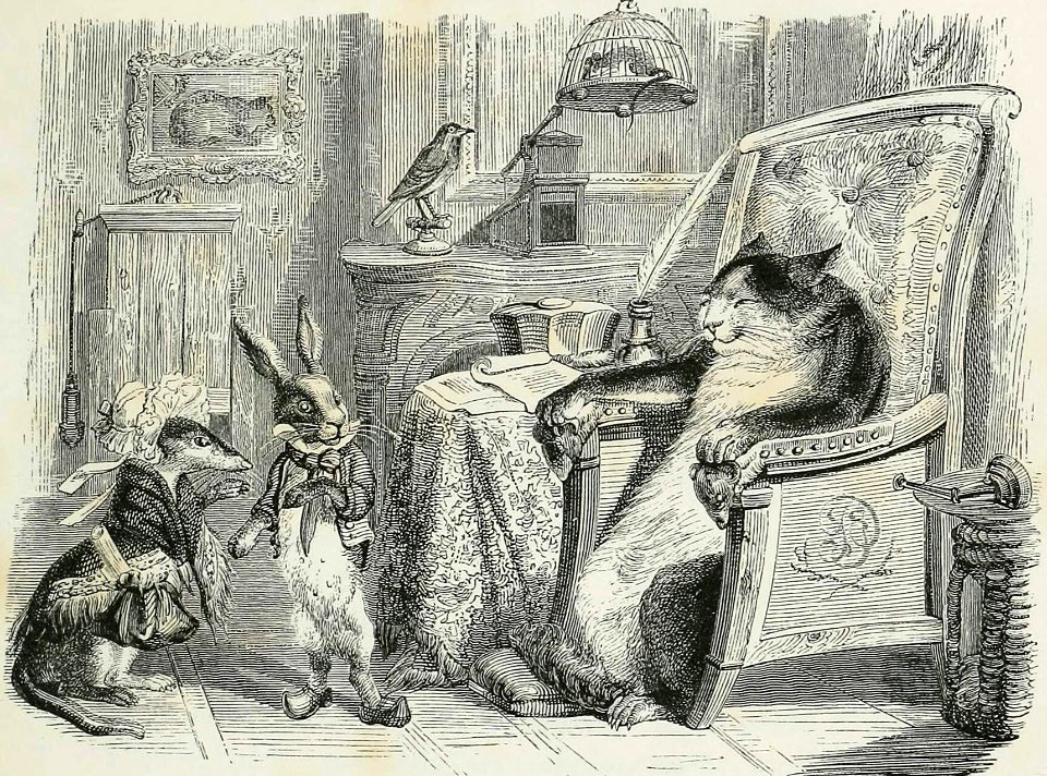 The Cat, the Weasel, and the Young Rabbit