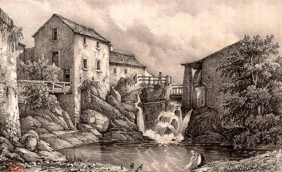 Waterfall on the Brionneau River