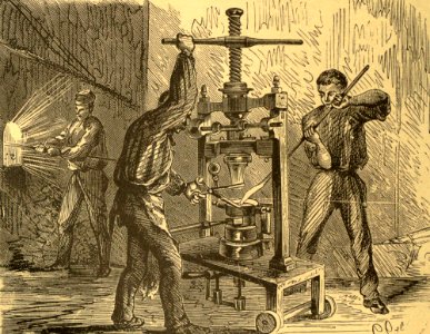 Press for Molding Goblets