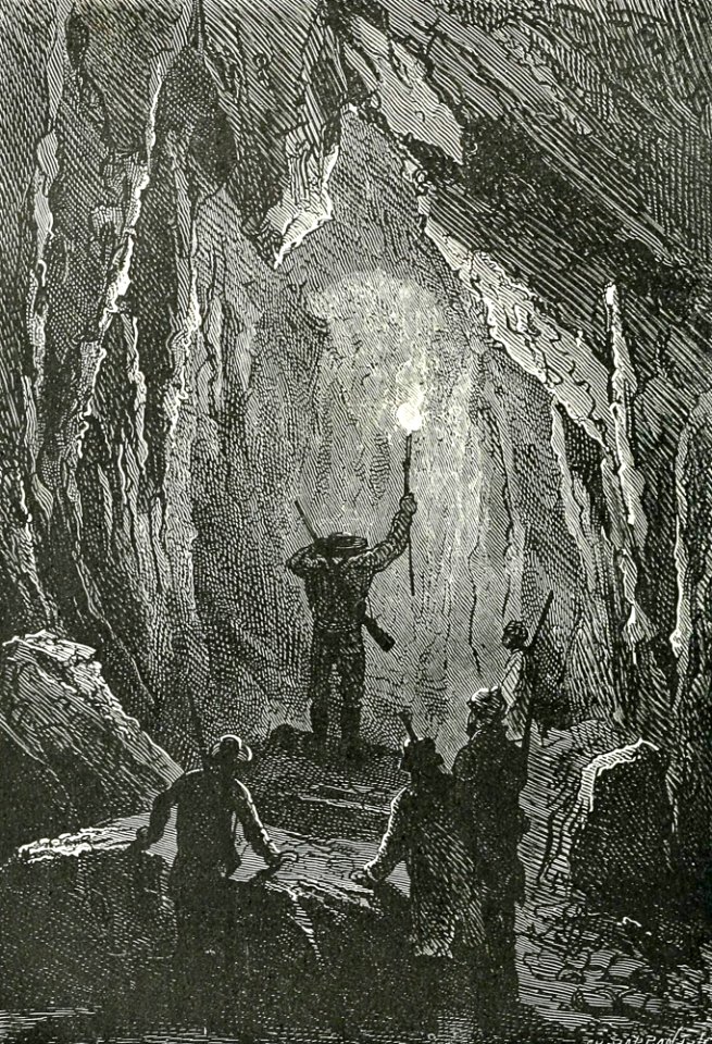 They Explored Dark Tunnels