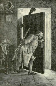Stood Watch behind the Door