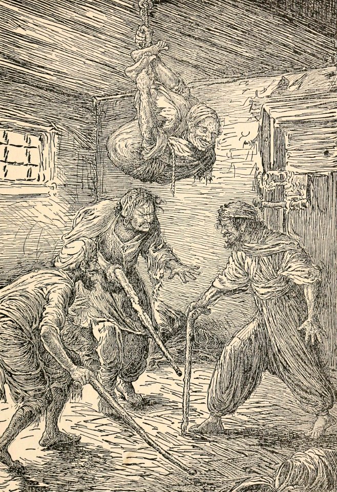 The Robber Hung from a Beam