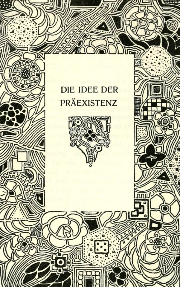“The Idea of Preexistence”—Title