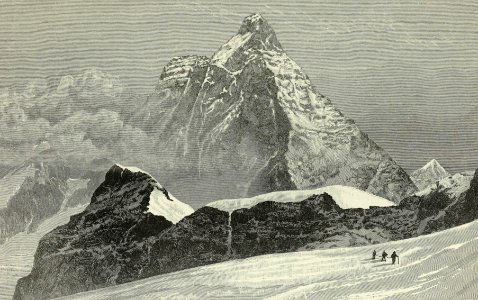 Matterhorn from near the Submit of Theodul Pass