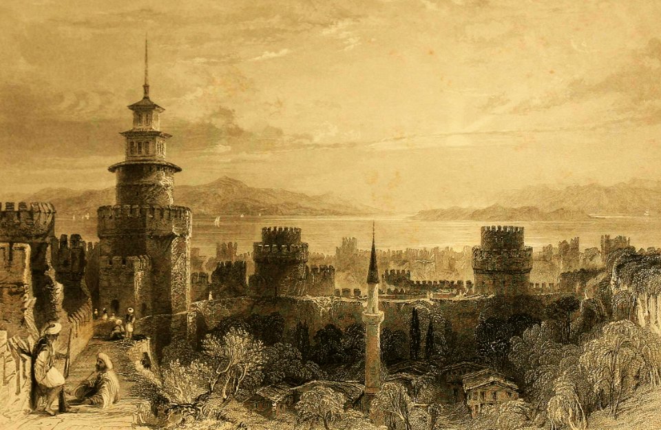 Sea of Marmara from the Yedikule Fortress