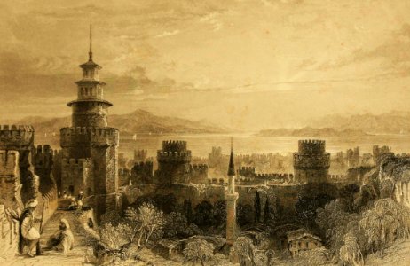 Sea of Marmara from the Yedikule Fortress