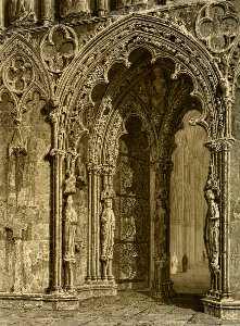 Lichfield Cathedral—Western Doorway