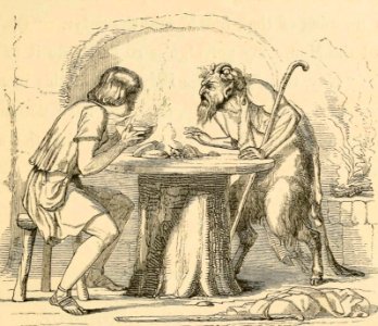 Man and Satyr