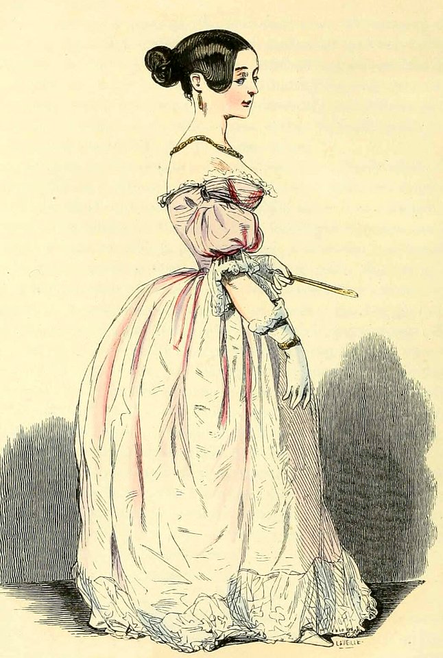 Fine 1830 Lady