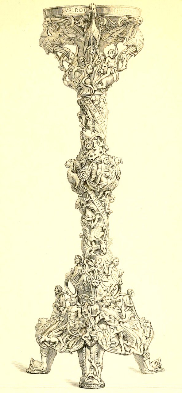 Gilt-Brass Candlestick