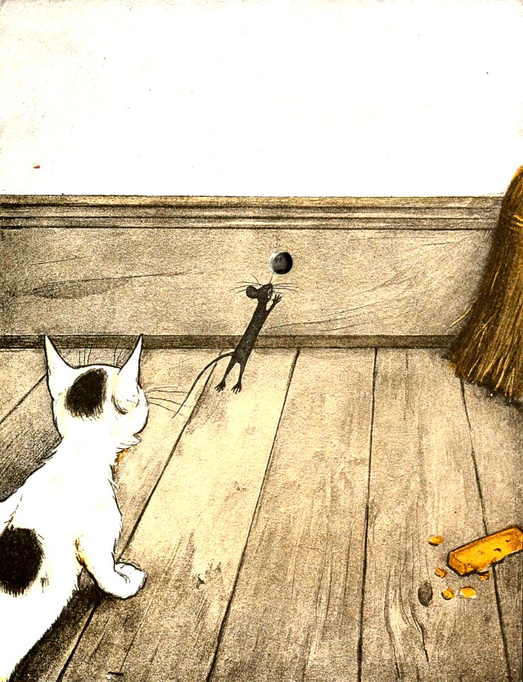 A Cat Espied a Mouse