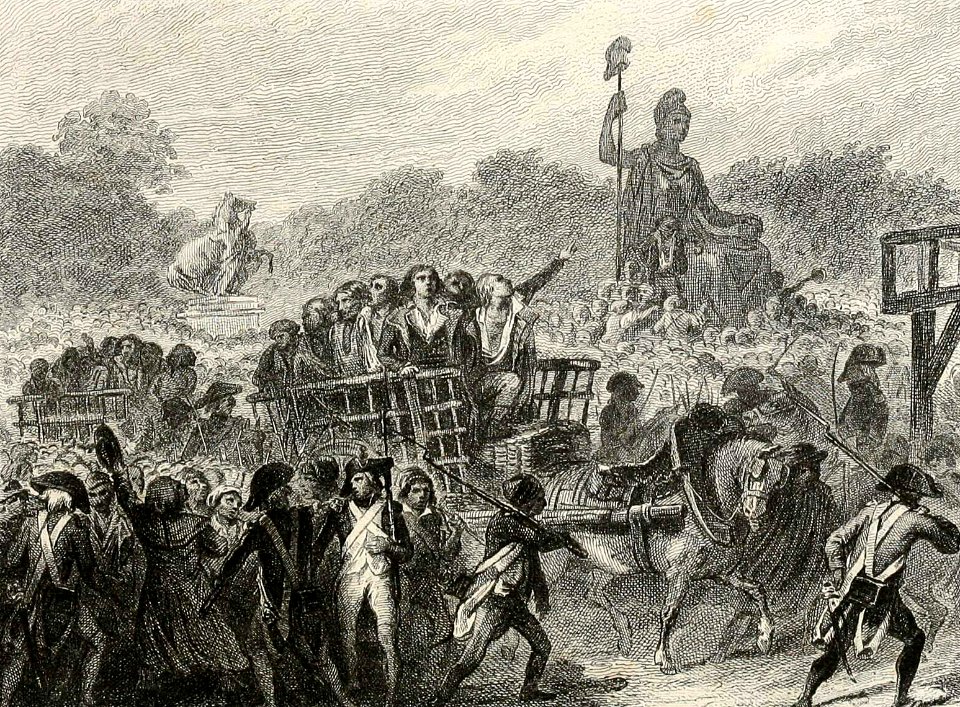 Girondins Taken to Be Executed