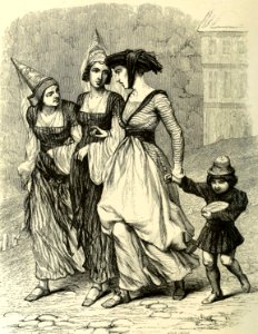 Three Women and Child