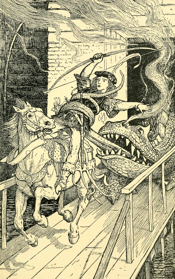 Dragon Caught the Prince