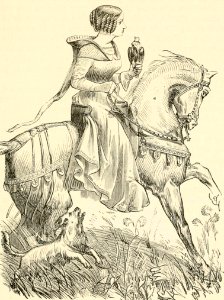 Lady with Sparrowhawk