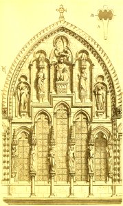 Western Gable of Vézelay Basilica