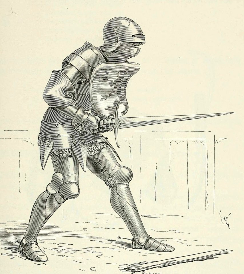 Soldier Wearing Plate Armor
