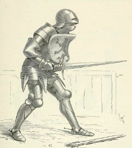 Soldier Wearing Plate Armor