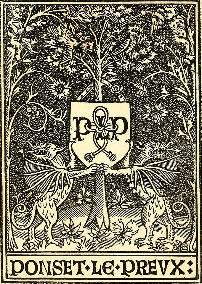 Printer’s Mark of Poncet le Preux