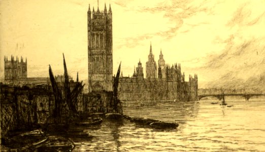 Westminster. Free illustration for personal and commercial use.