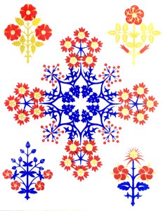 Floriated Ornaments Plate 16. Free illustration for personal and commercial use.