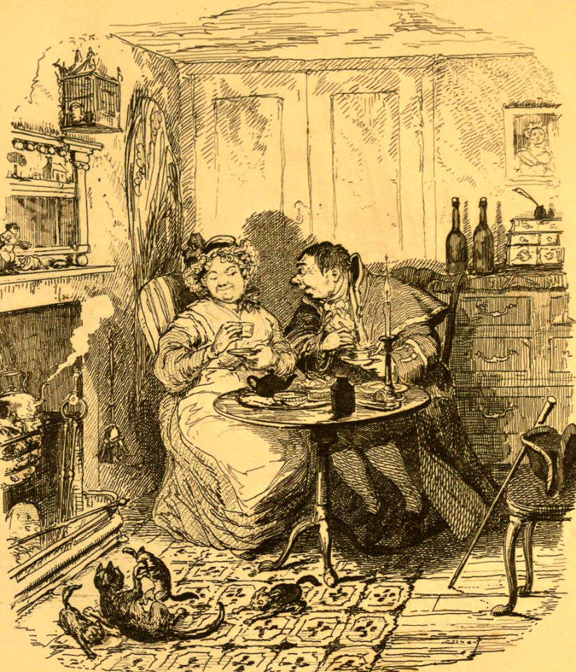 Mr. Bumble and Mrs. Corney