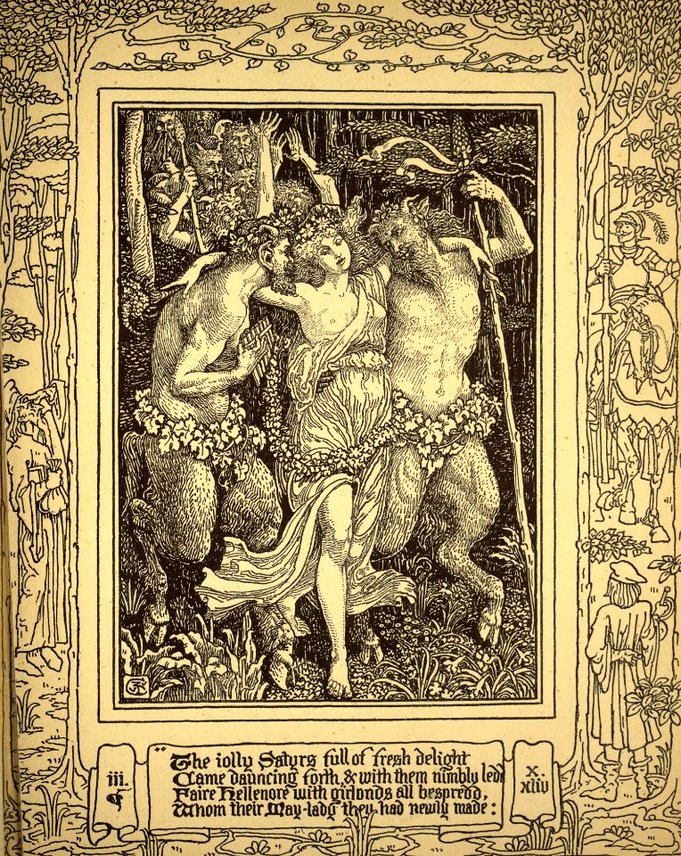 Jolly Satyrs - Free Stock Illustrations | Creazilla