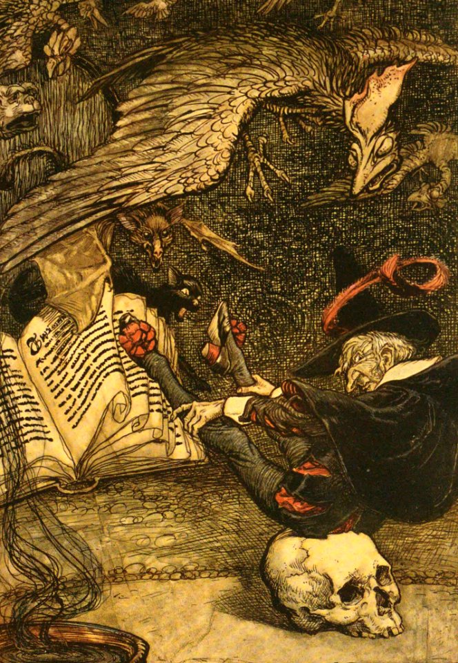 Upon the Large Skull