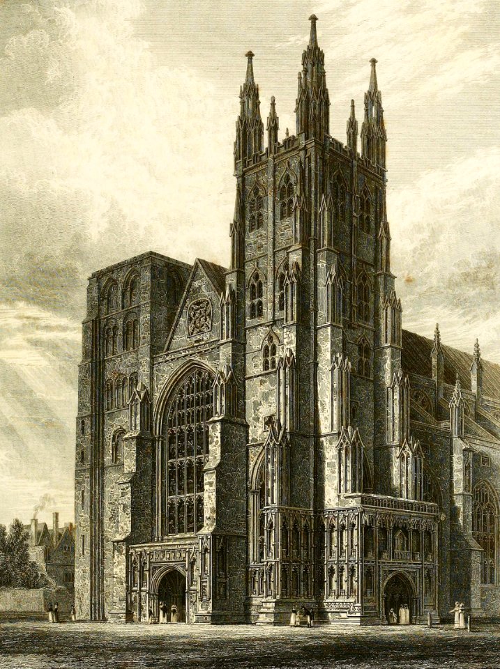 Canterbury Cathedral, the Western Towers