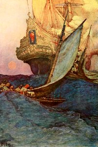 Attack on a Galleon