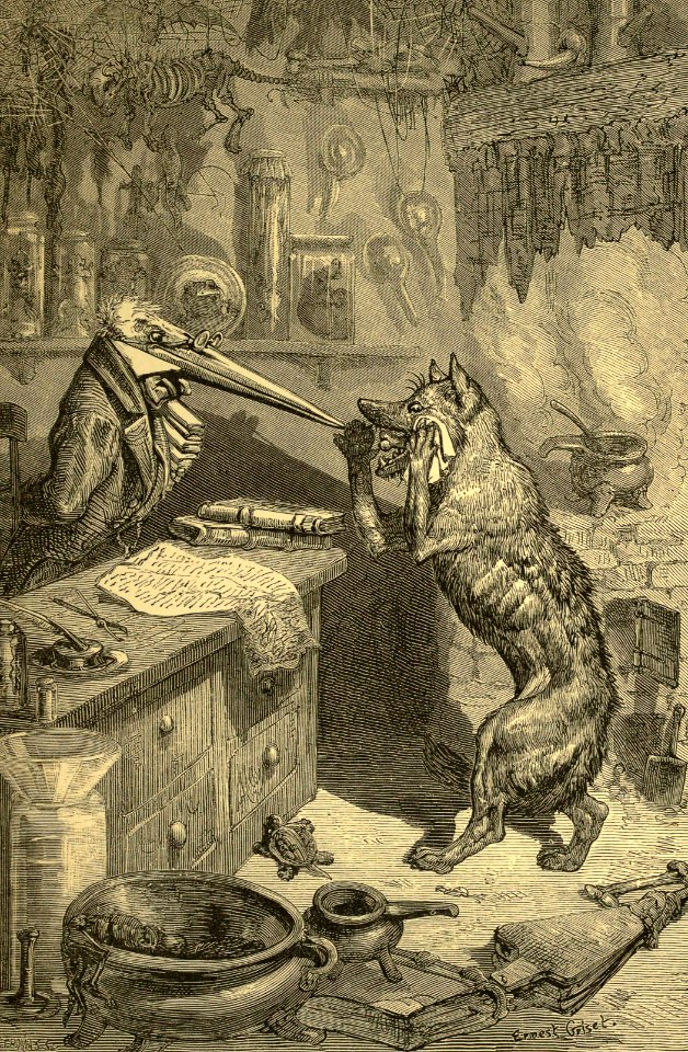 The Wolf and the Crane