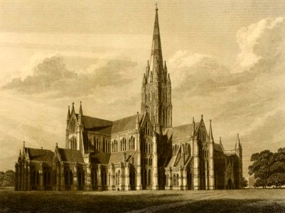 Salisbury Cathedral from the North-East