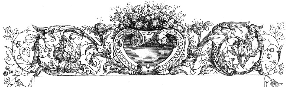 Foliated Headpiece Ornament