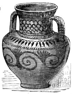 Phoenician Vase. Free illustration for personal and commercial use.