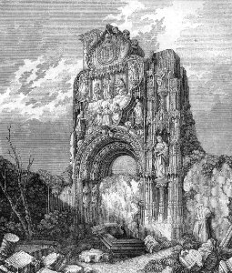 Ruins of the Ursuline Convent in Burgos