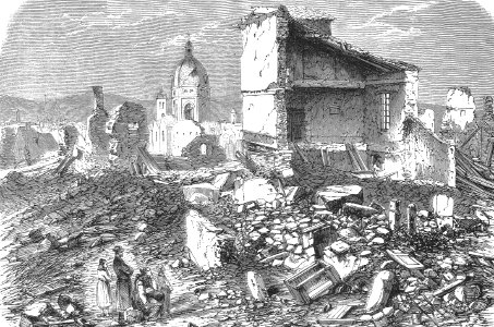 Mainz after the Explosion of a Powder Store