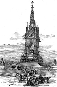 Albert Memorial. Free illustration for personal and commercial use.