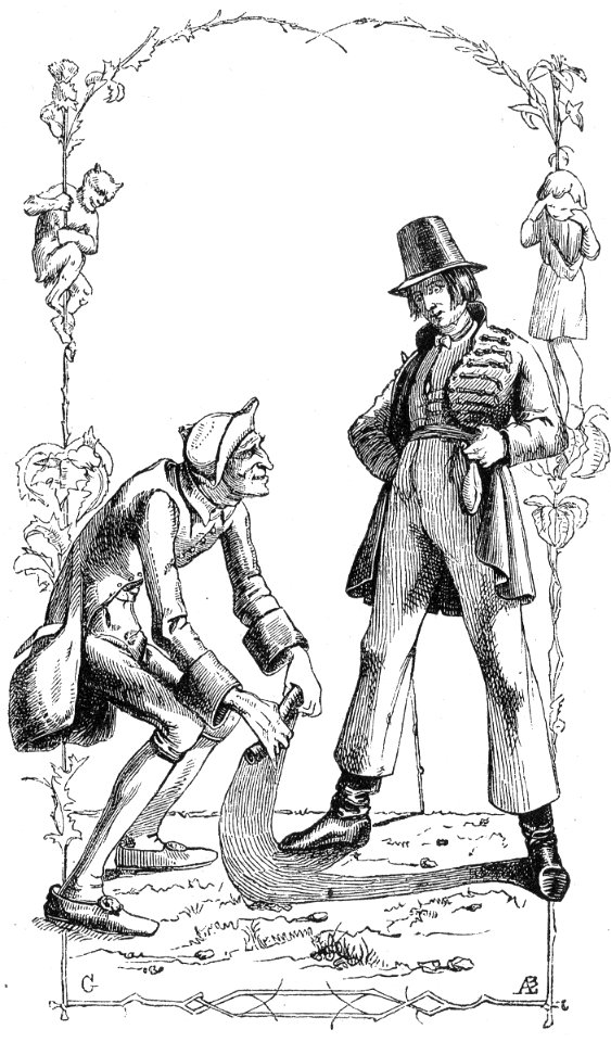 Peter Schlemihl Selling His Shadow