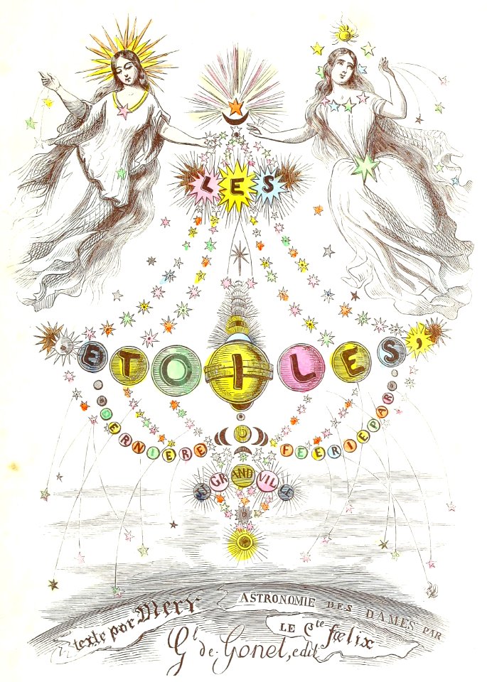 Les étoiles—Illustrated Title