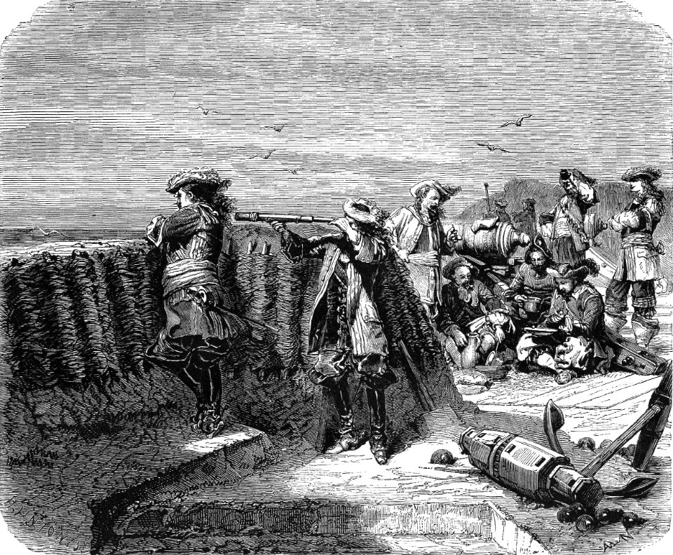 Musketeer Scanning the Horizon