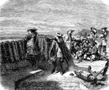 Musketeer Scanning the Horizon