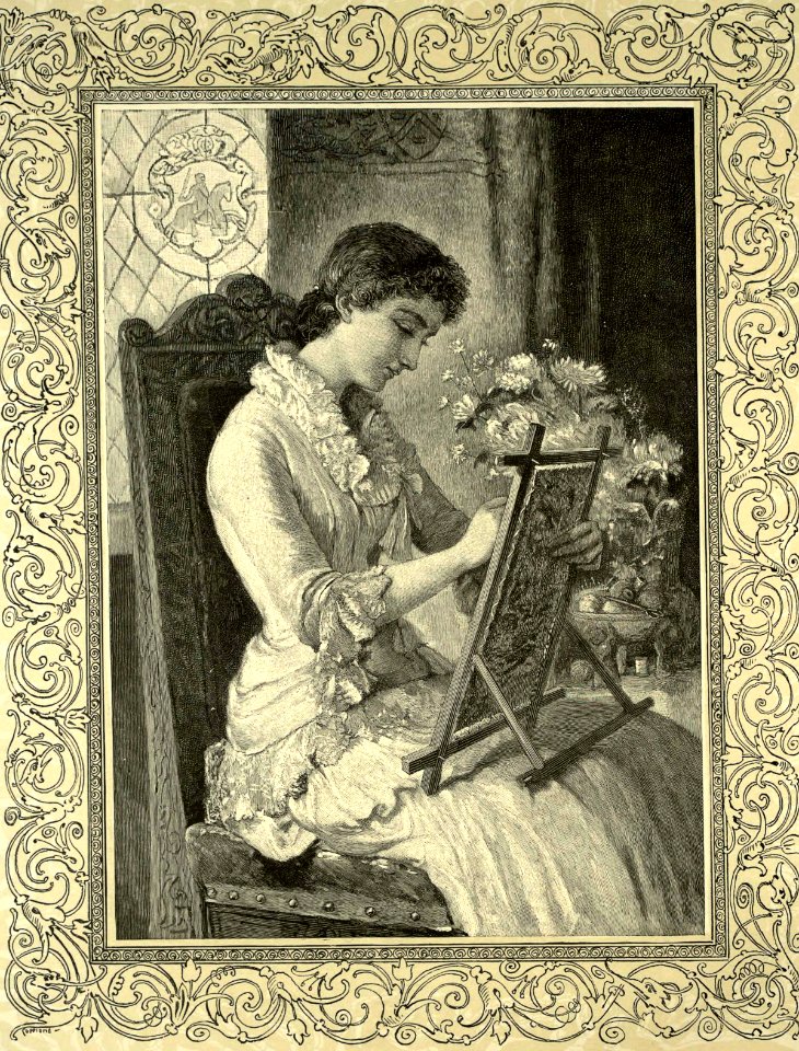 The Day Dream—Frontispiece
