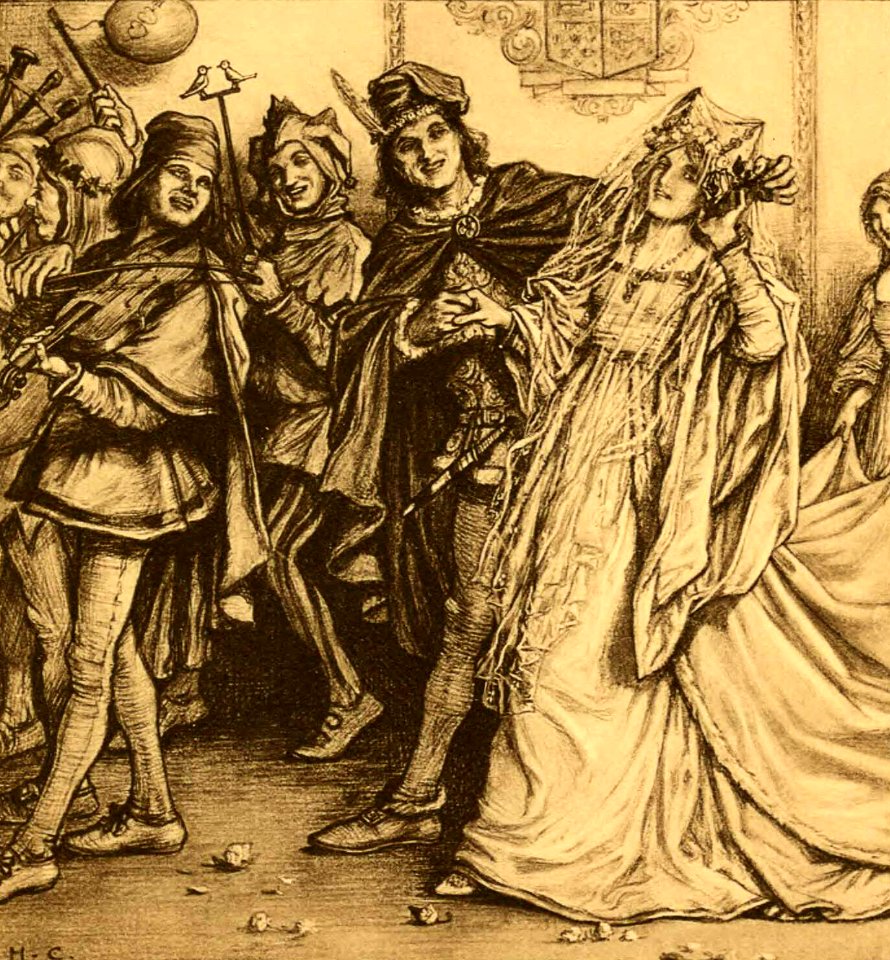 The Bride into the Hall