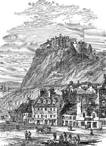 Edinburgh. Free illustration for personal and commercial use.