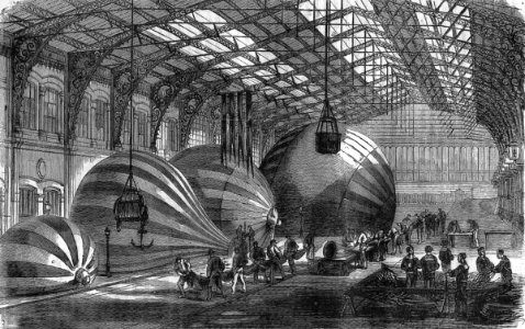 Workshop for the Manufacture of Mail Balloons