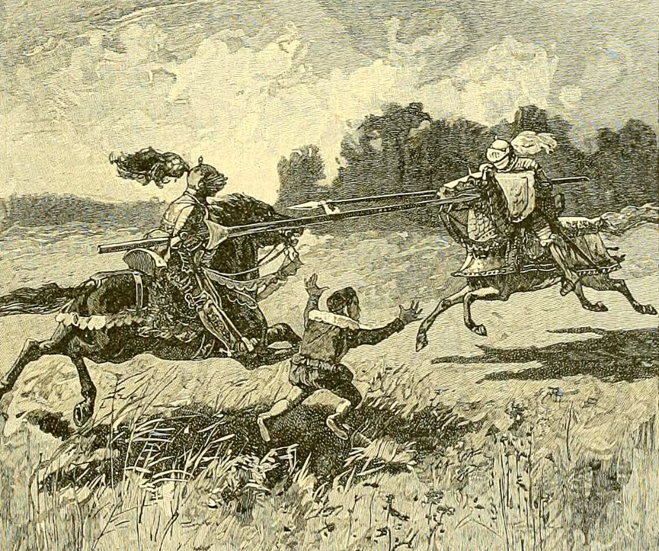 Spurred His Steed