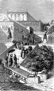 Assyrian Temple in Khorsabad